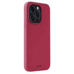 iPhone 15 Pro Silicone Cover, Red Velvet
