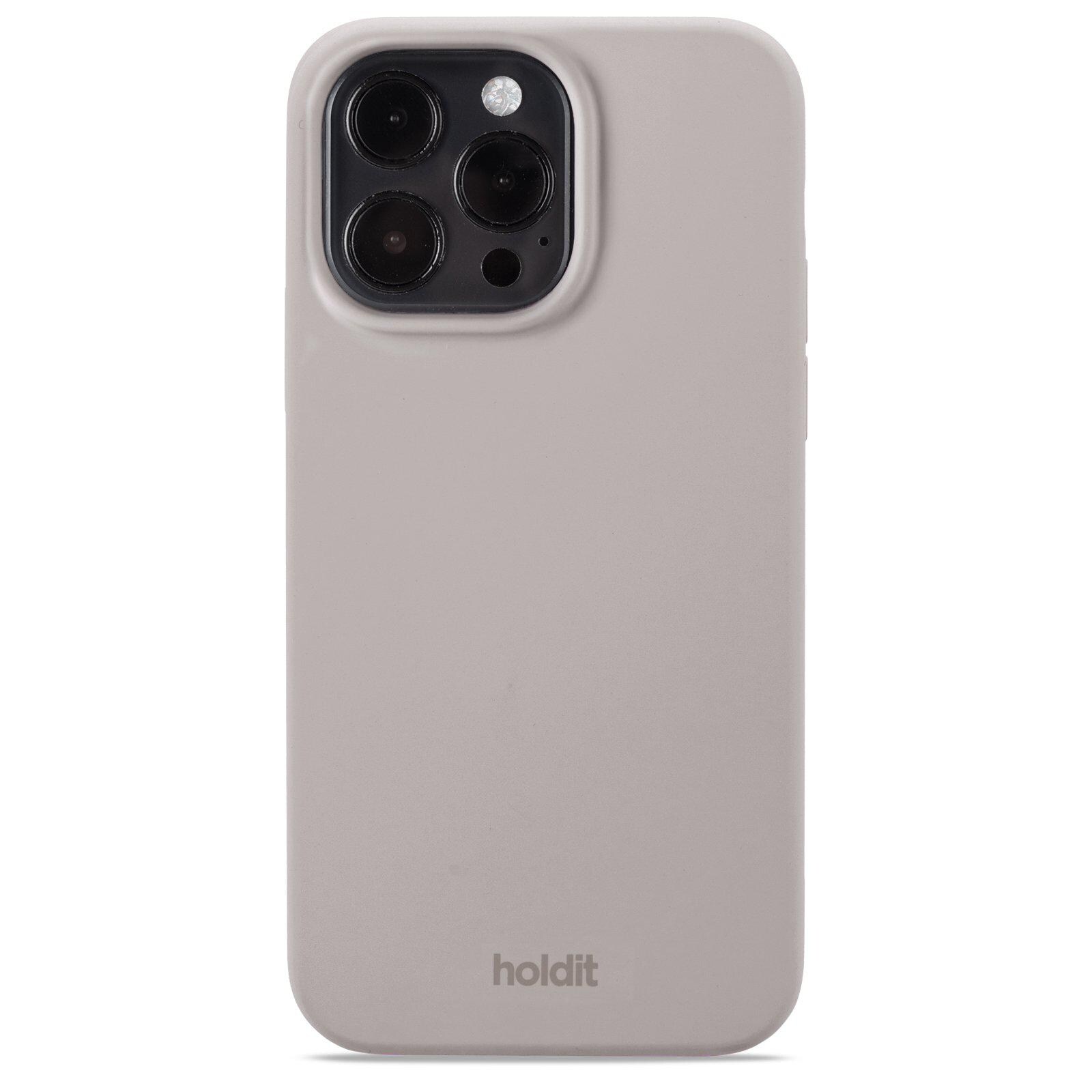 iPhone 15 Pro Max Silicone Cover, Taupe