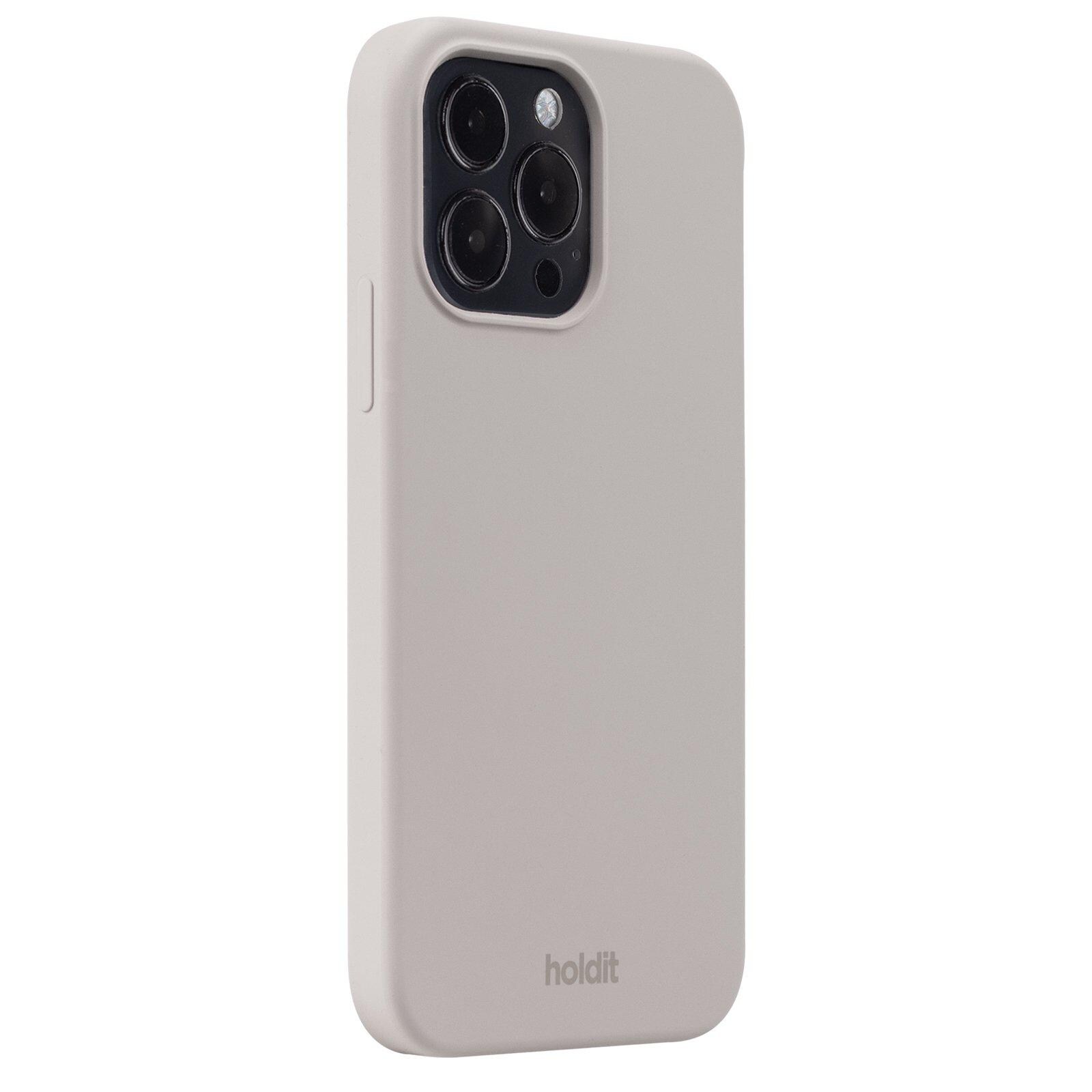 iPhone 15 Pro Max Silicone Cover, Taupe