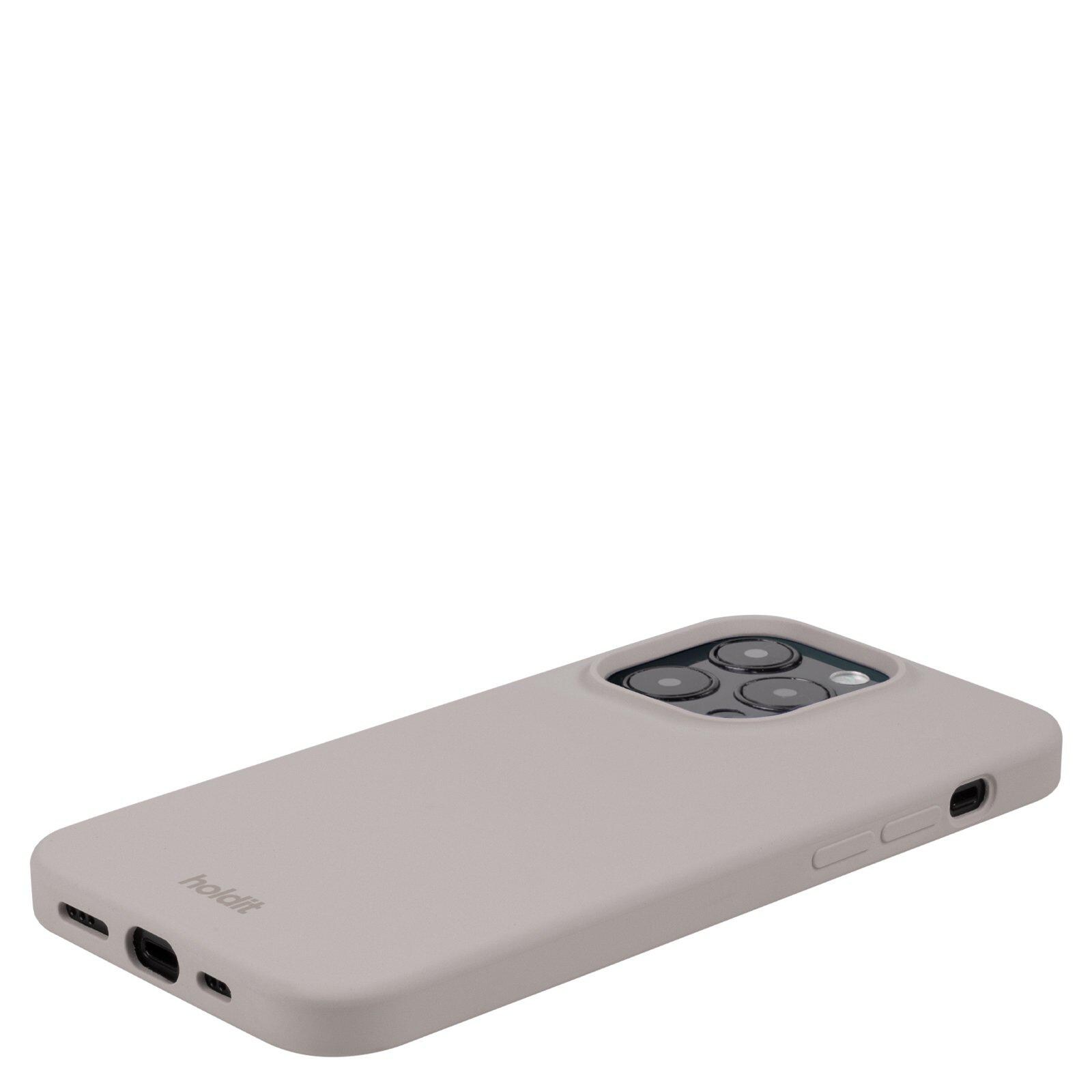 iPhone 15 Pro Max Silicone Cover, Taupe