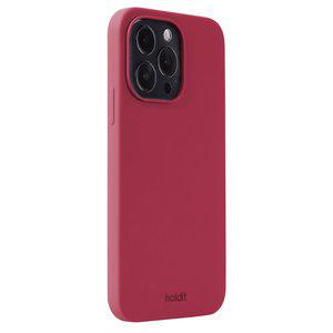 iPhone 15 Pro Max Silicone Cover, Red Velvet