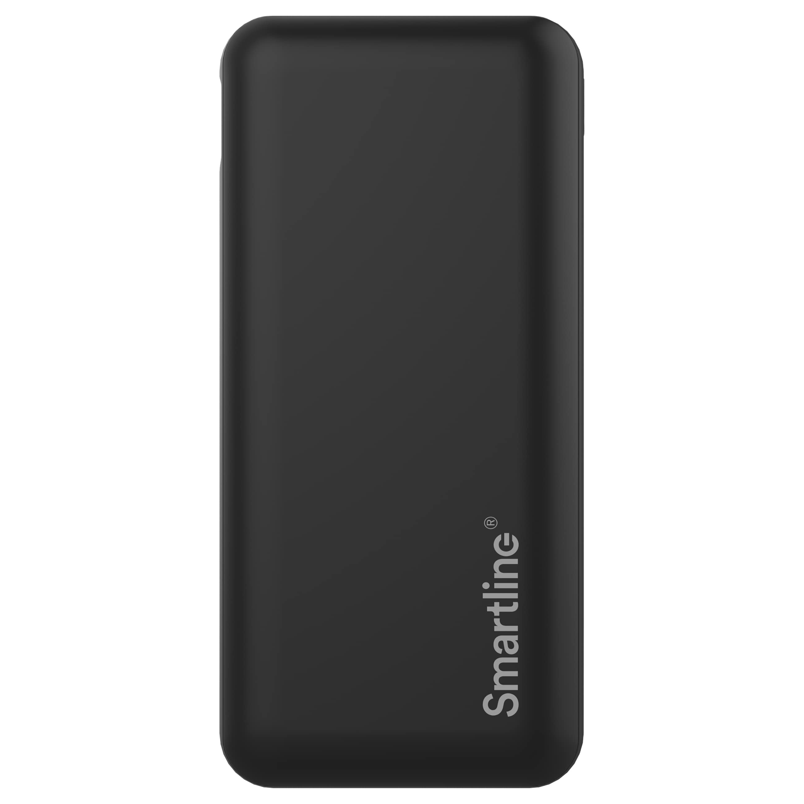 Powerbank 20000 mAh USB-A + USB-C PD, Sort