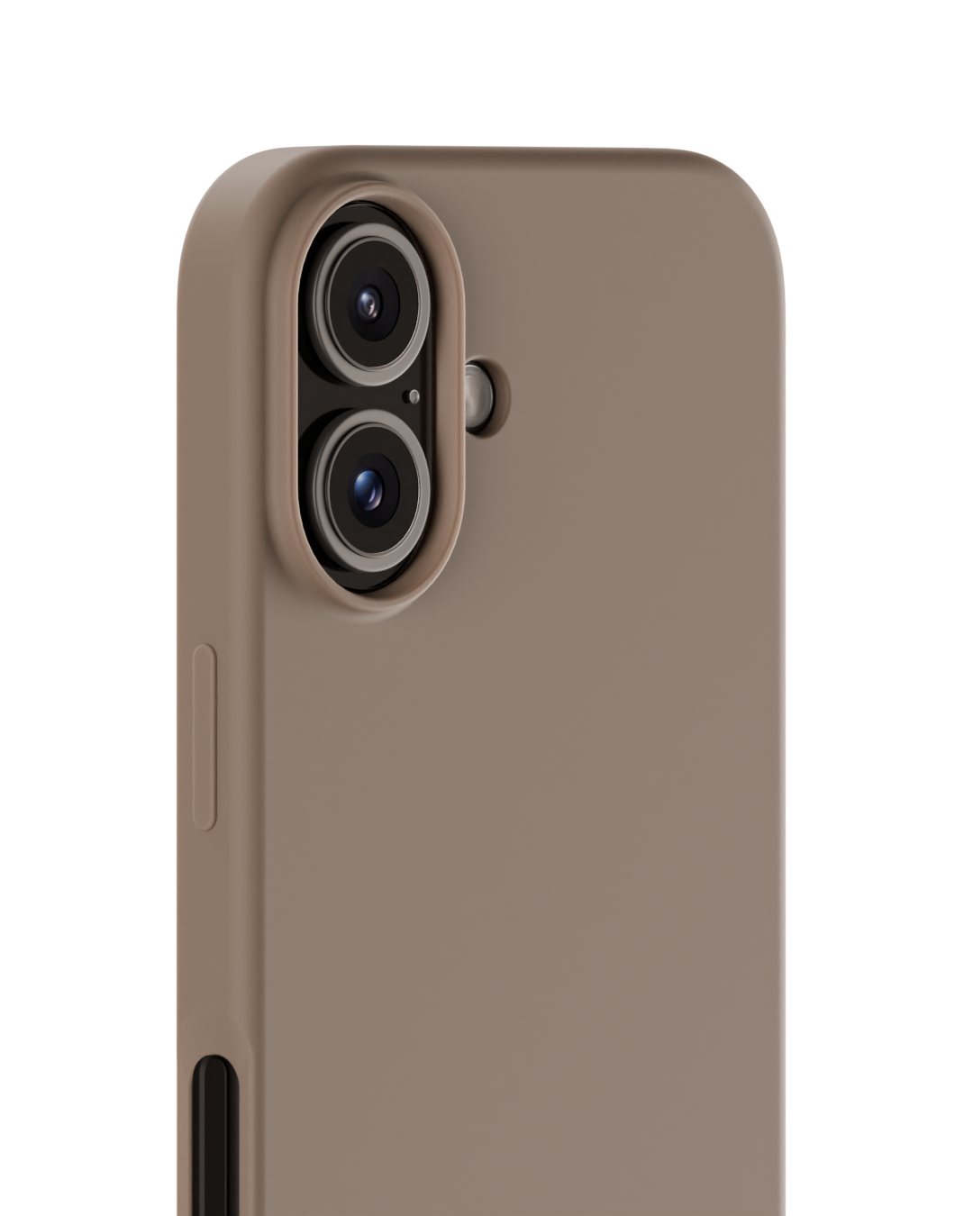 iPhone 16 Silicone Cover, Mocha Brown