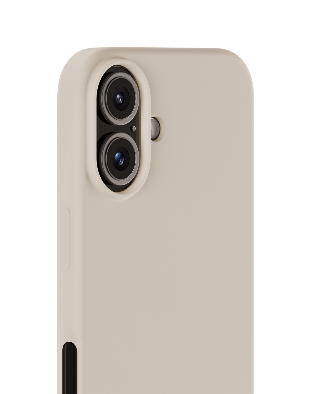 iPhone 16 Silicone Cover, Light Beige