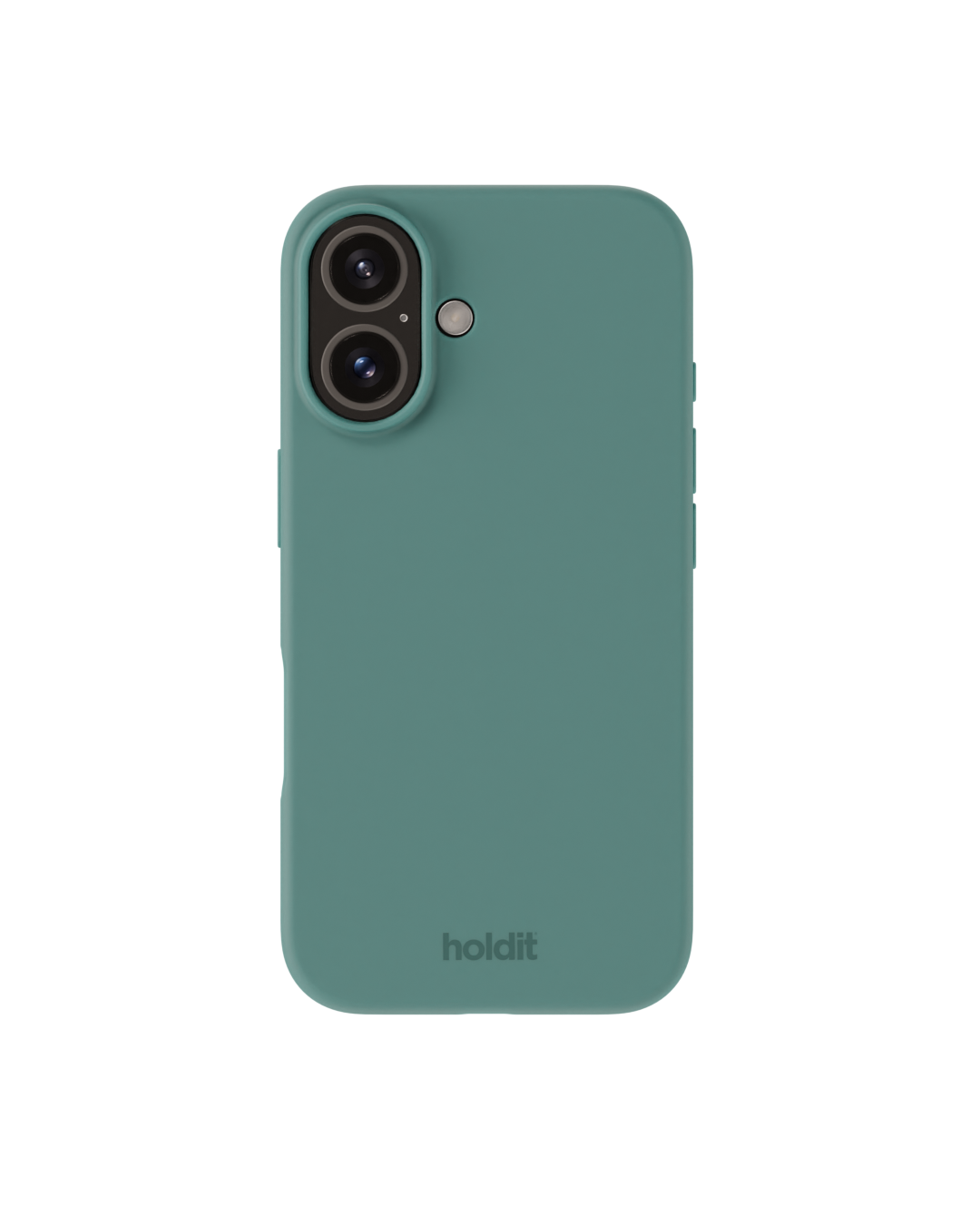 iPhone 16 Silicone Cover, Moss Green