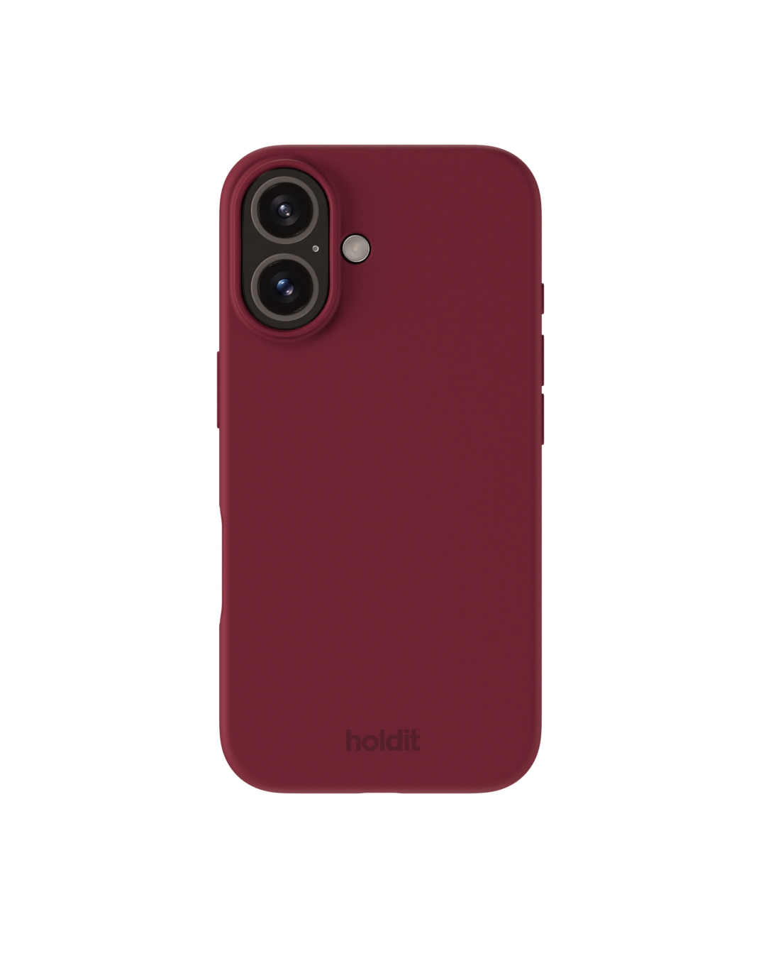 iPhone 16 Silicone Cover, Red Velvet