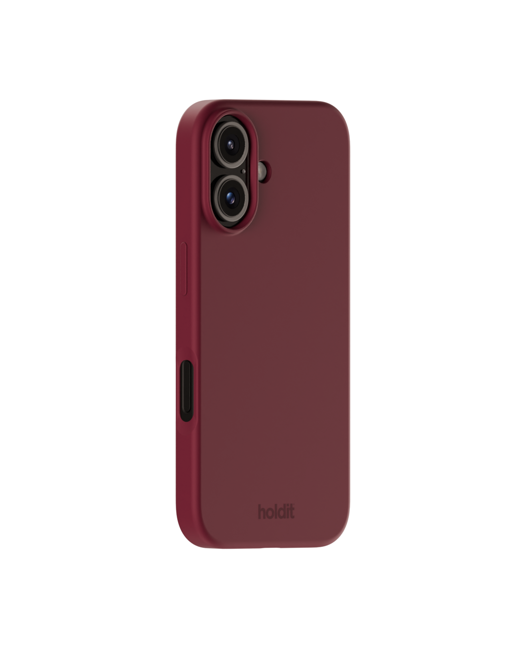 iPhone 16 Silicone Cover, Red Velvet