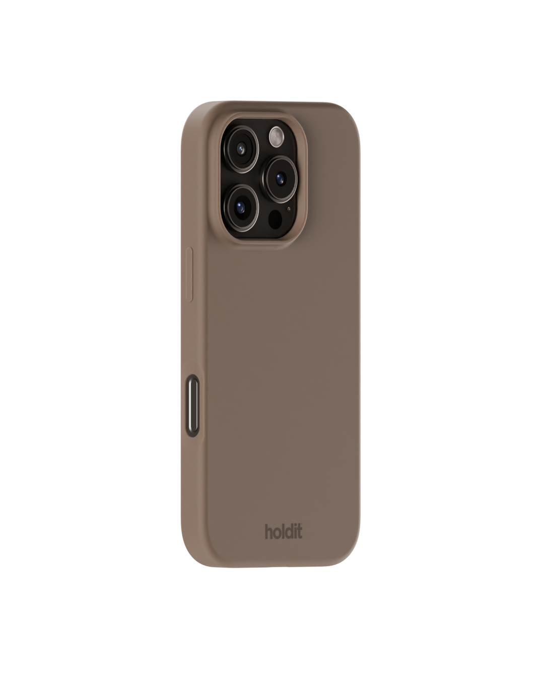 iPhone 16 Pro Silicone Cover, Mocha Brown