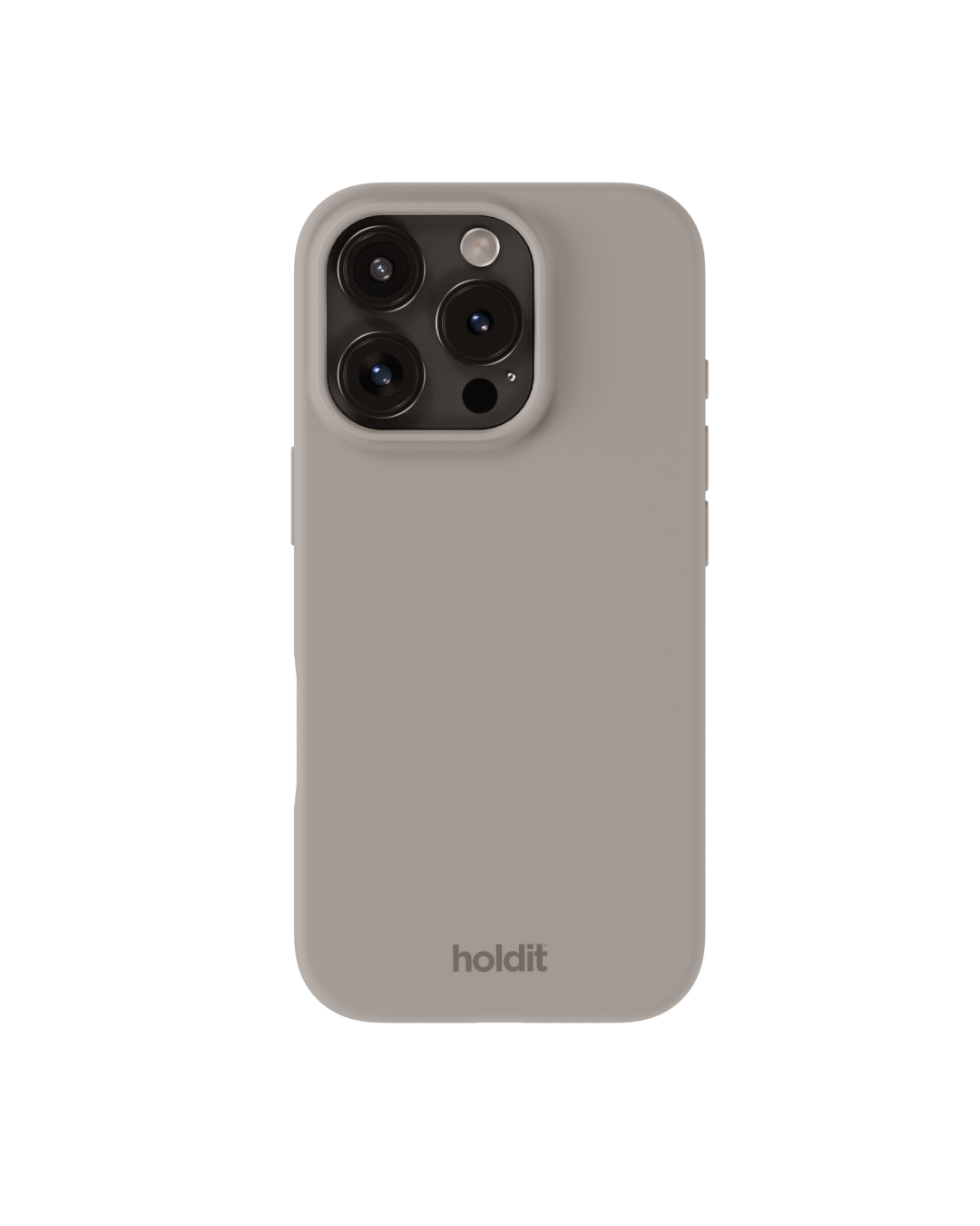 iPhone 16 Pro Max Silicone Cover, Taupe