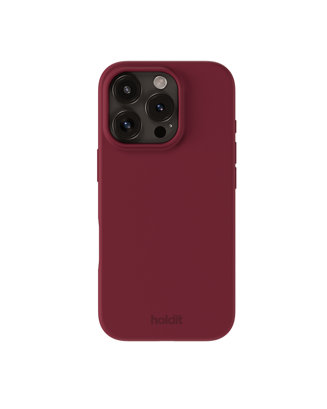 iPhone 16 Pro Max Silicone Cover, Red Velvet