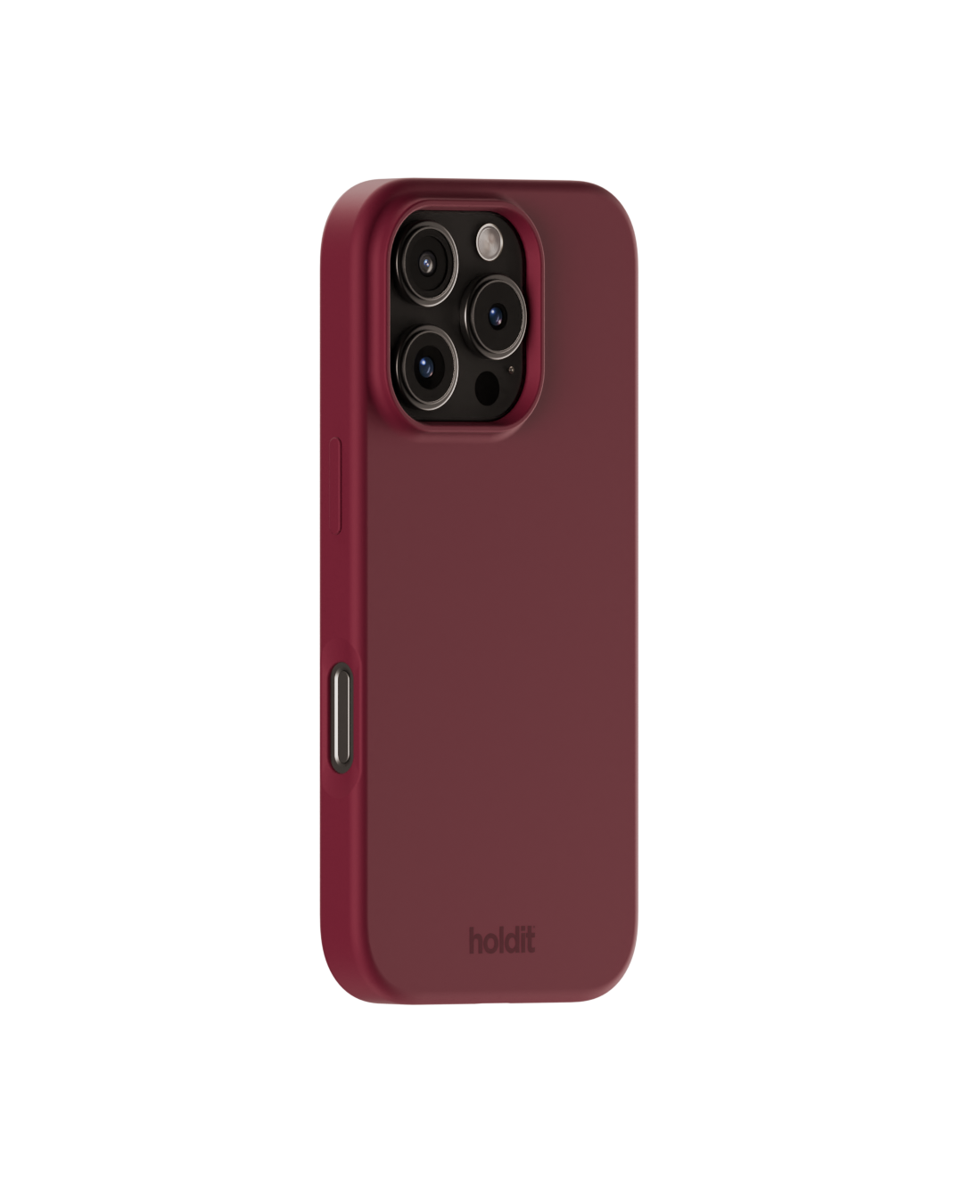 iPhone 16 Pro Max Silicone Cover, Red Velvet