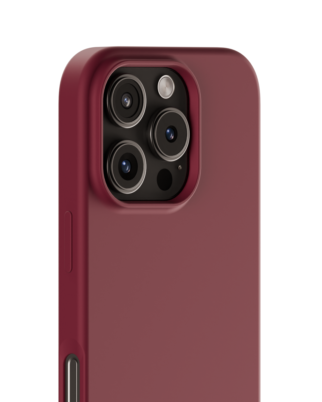 iPhone 16 Pro Max Silicone Cover, Red Velvet