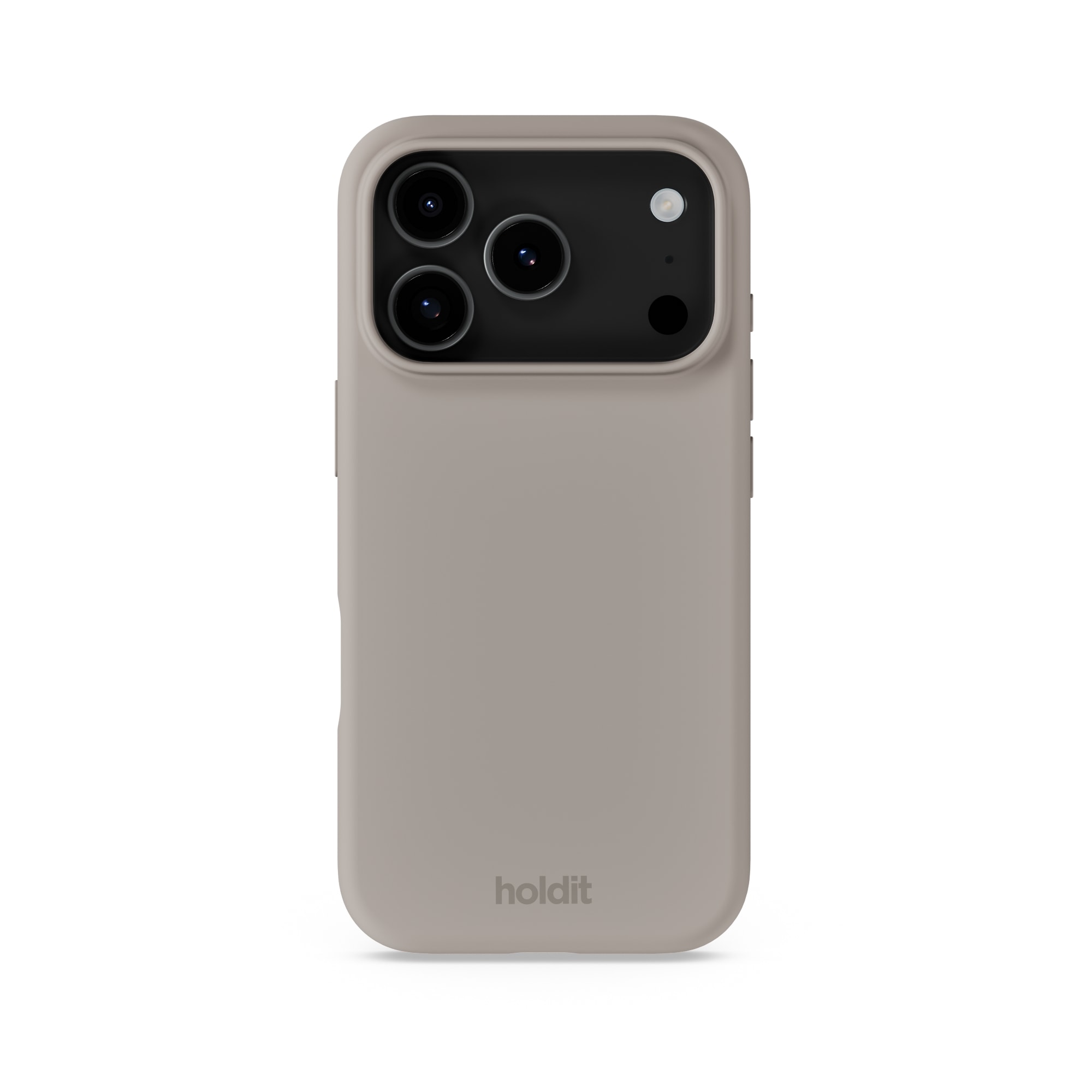 iPhone 17 Pro Silicone Cover, Taupe