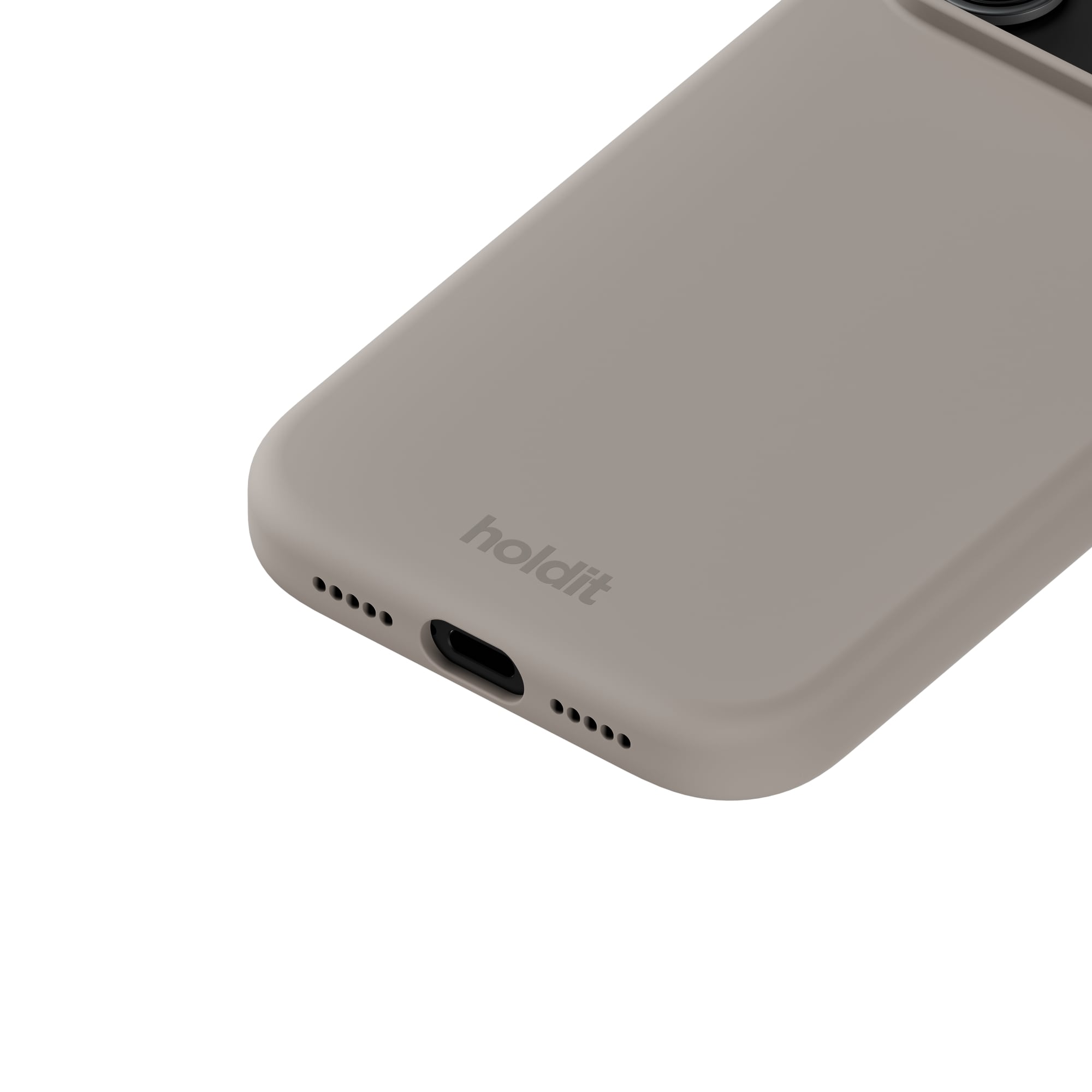 iPhone 17 Pro Silicone Cover, Taupe