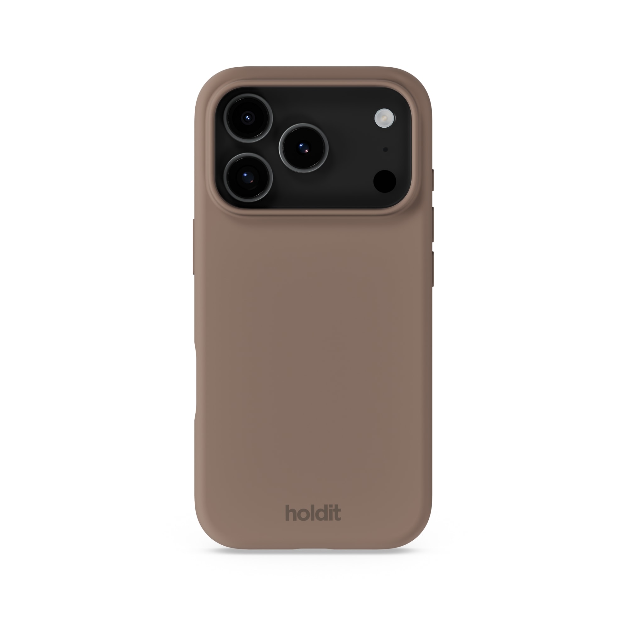 iPhone 17 Pro Max Silicone Cover, Mocha Brown