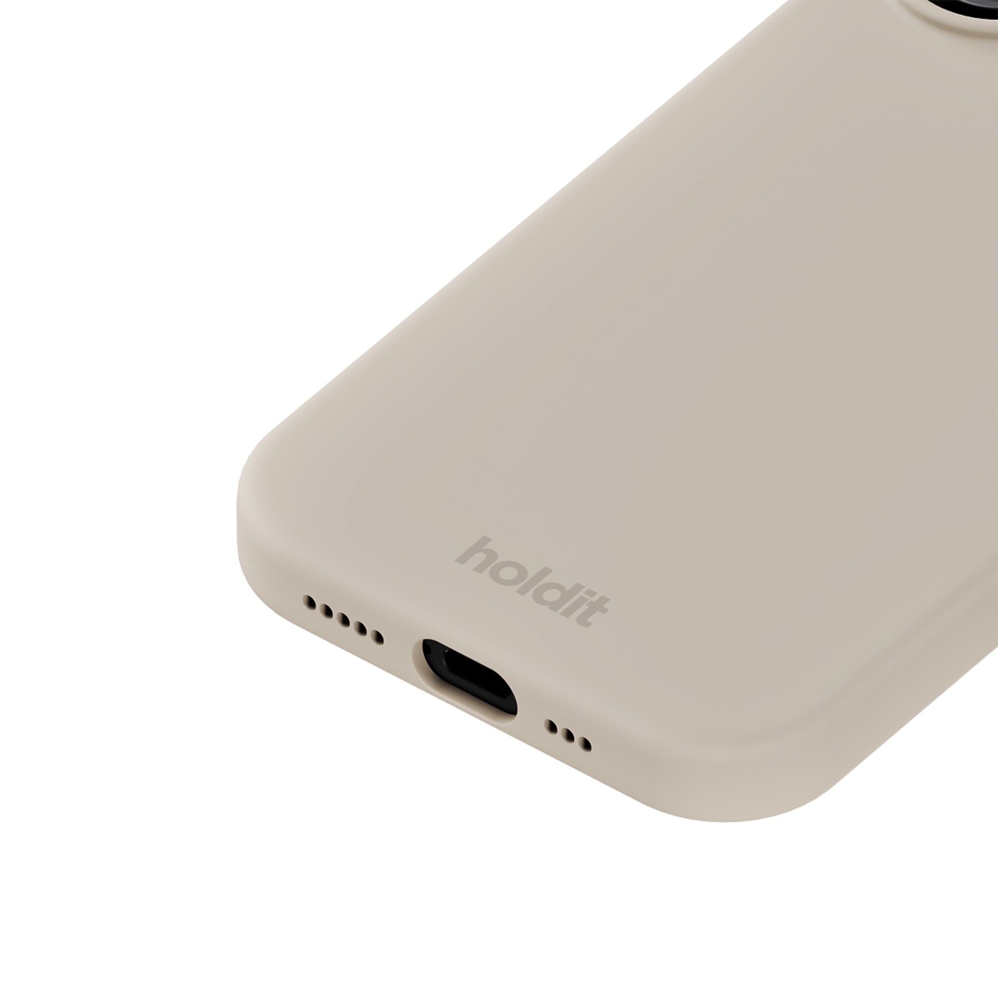 iPhone 17 Silicone Cover, Light Beige