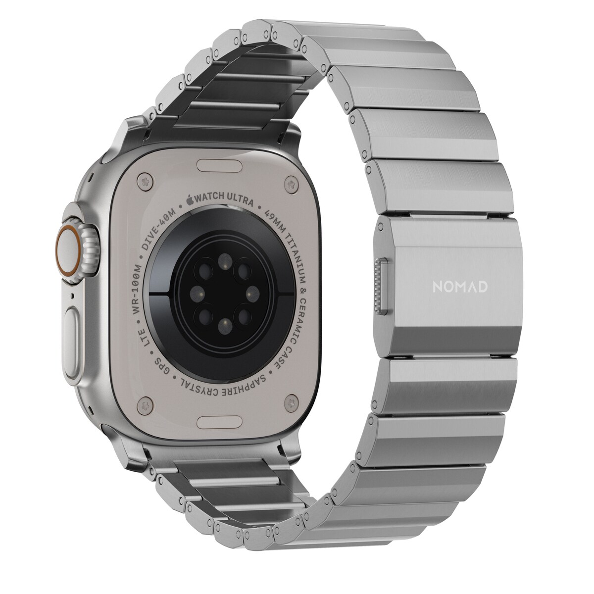 Apple Watch Ultra 49mm 2nd Gen Titanium armbånd, Sølv