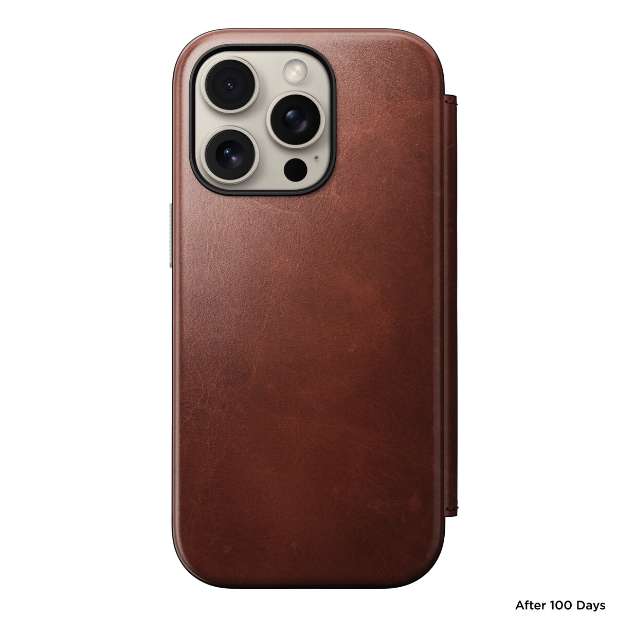 iPhone 16 Pro Læderetui med MagSafe - Modern Horween Leather Folio, Olde Dublin