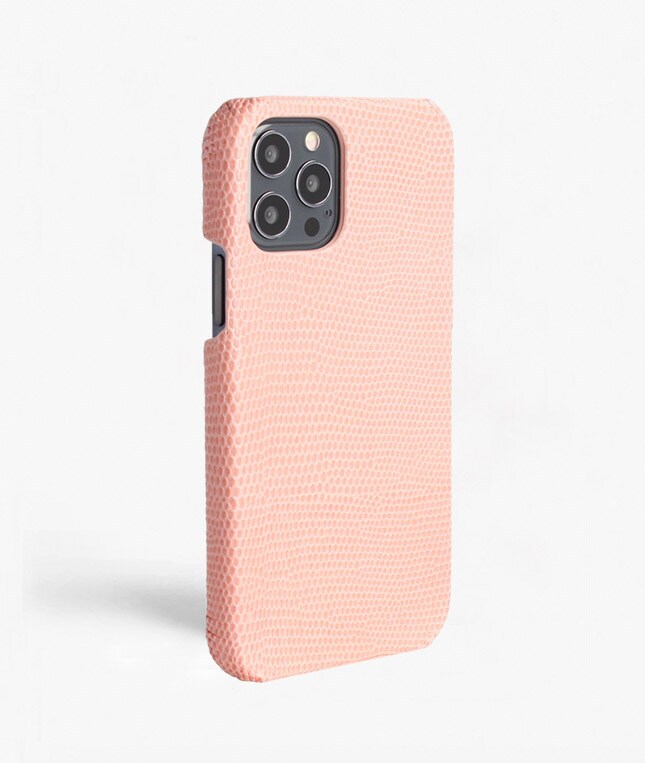 iPhone 12/iPhone 12 Pro Cover Lizard Lyserød