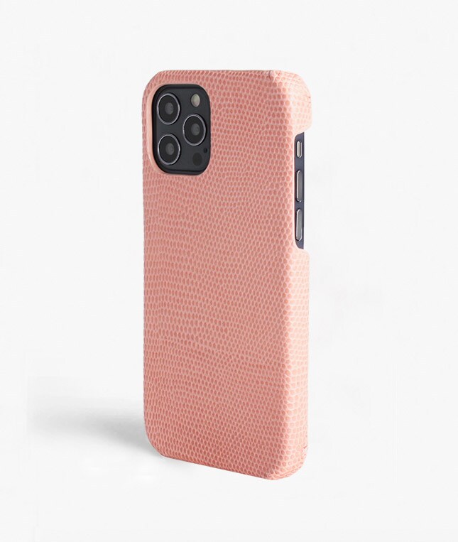 iPhone 12/iPhone 12 Pro Cover Lizard Lyserød