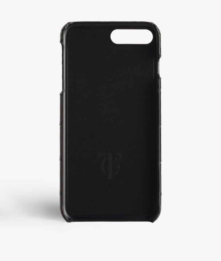 iPhone 7 Plus/iPhone 8 Plus Cover Croco Lyserød