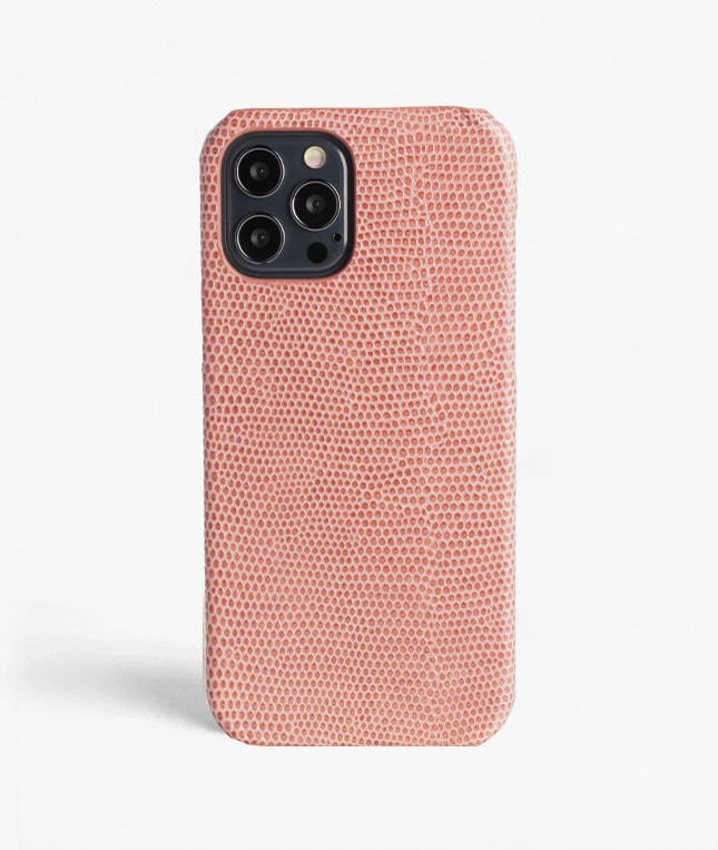 iPhone 12 Pro Max Cover Lizard Lyserød