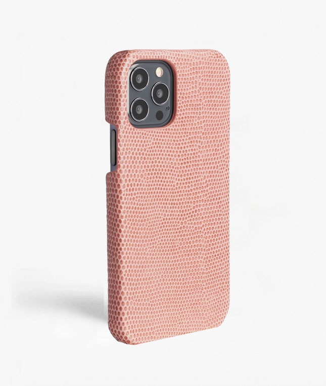 iPhone 12/iPhone 12 Pro Cover Lizard Rosa Antico