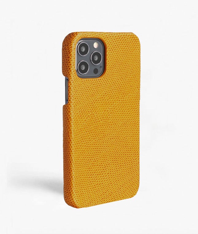 iPhone 12/iPhone 12 Pro Cover Lizard Gul