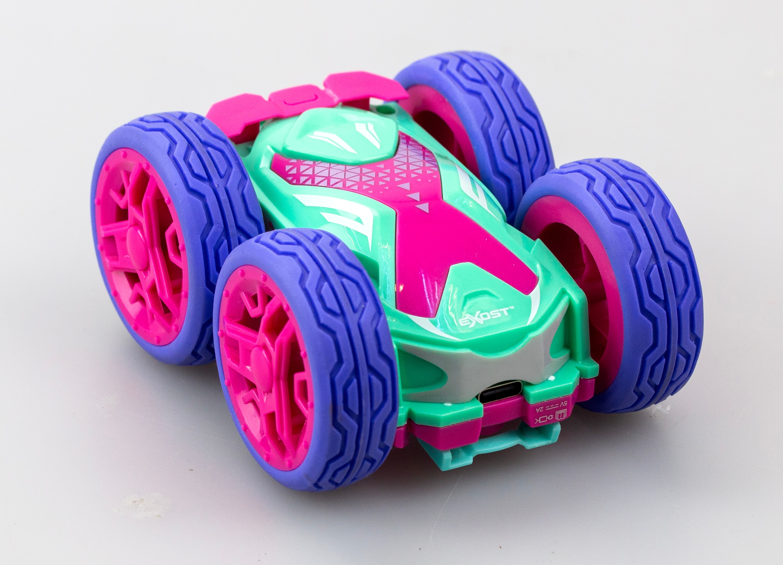 Fjernstyret bil Mini Flip Neo, Lyserød