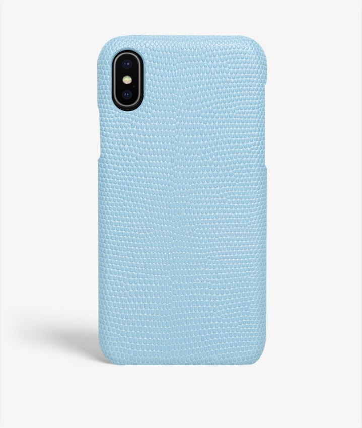 iPhone Xs Max Cover Lizard Blå