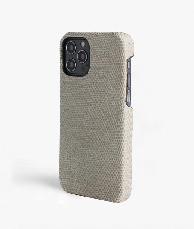 iPhone 12/iPhone 12 Pro Cover Lizard Grå