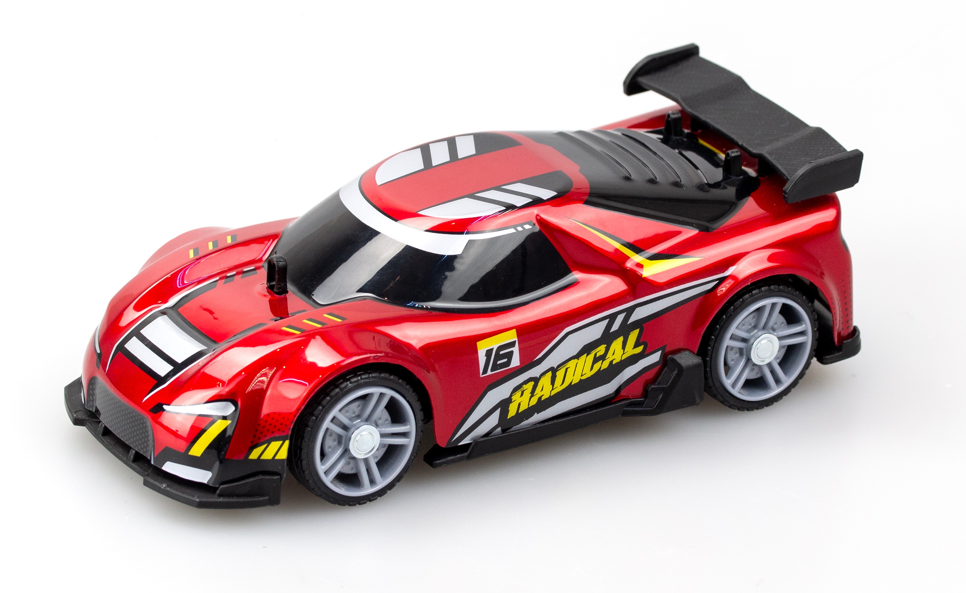 Fjernstyret bil Build 2 Drive - Radical Racer, Rød