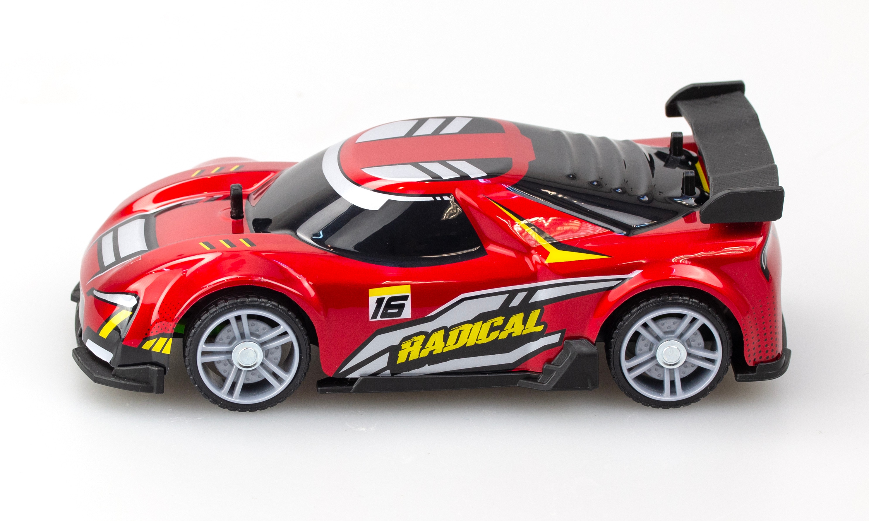Fjernstyret bil Build 2 Drive - Radical Racer, Rød