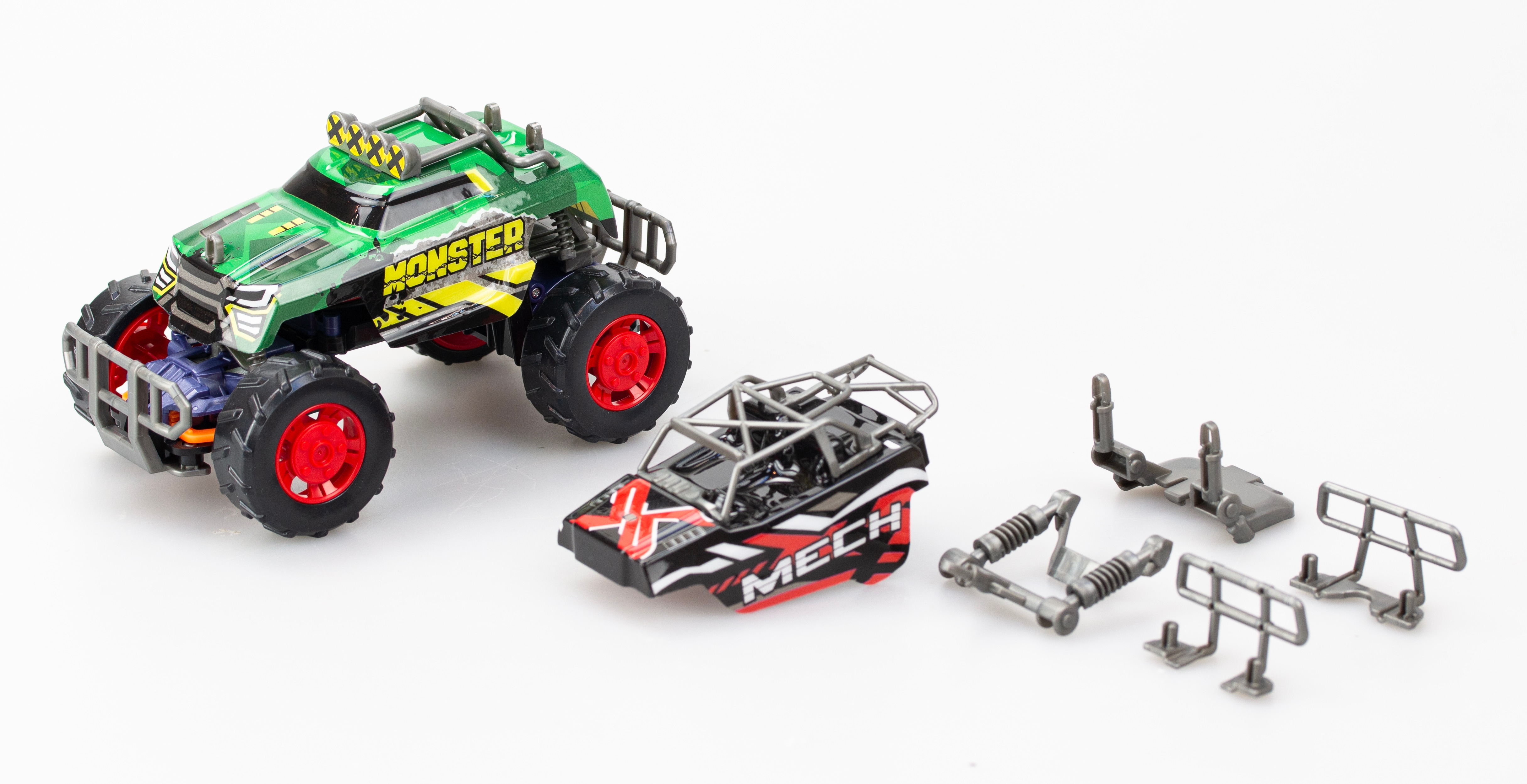 Fjernstyret bil Build 2 Drive - Mighty Crawler, grøn