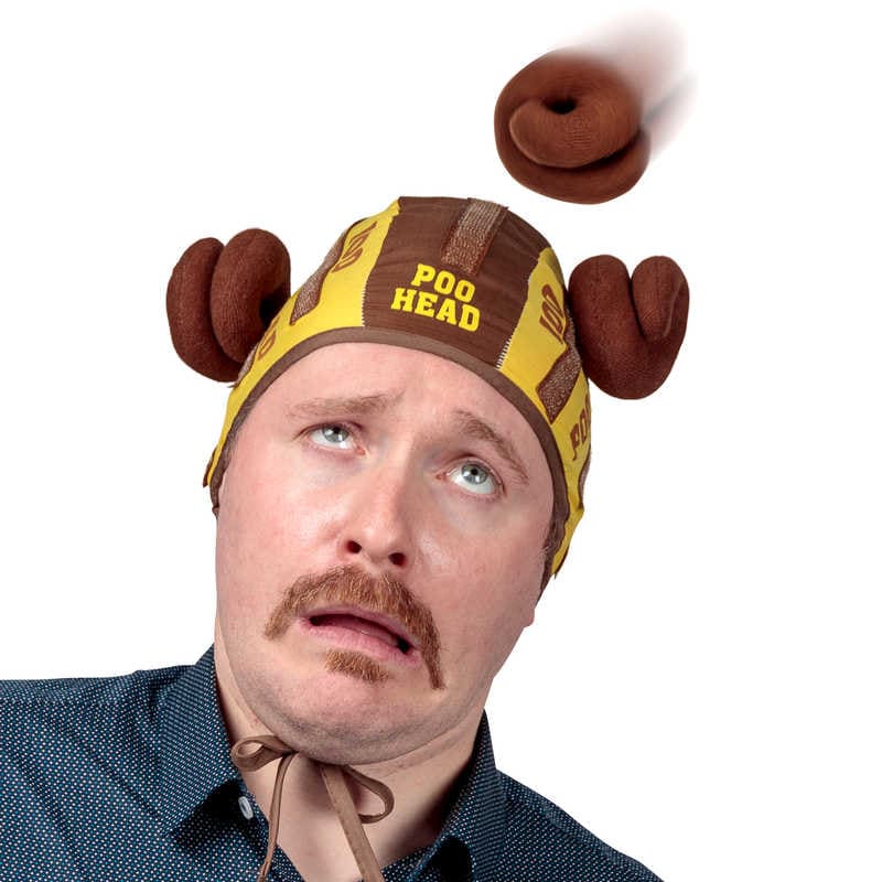 Poo Head spil - bæssehjelm