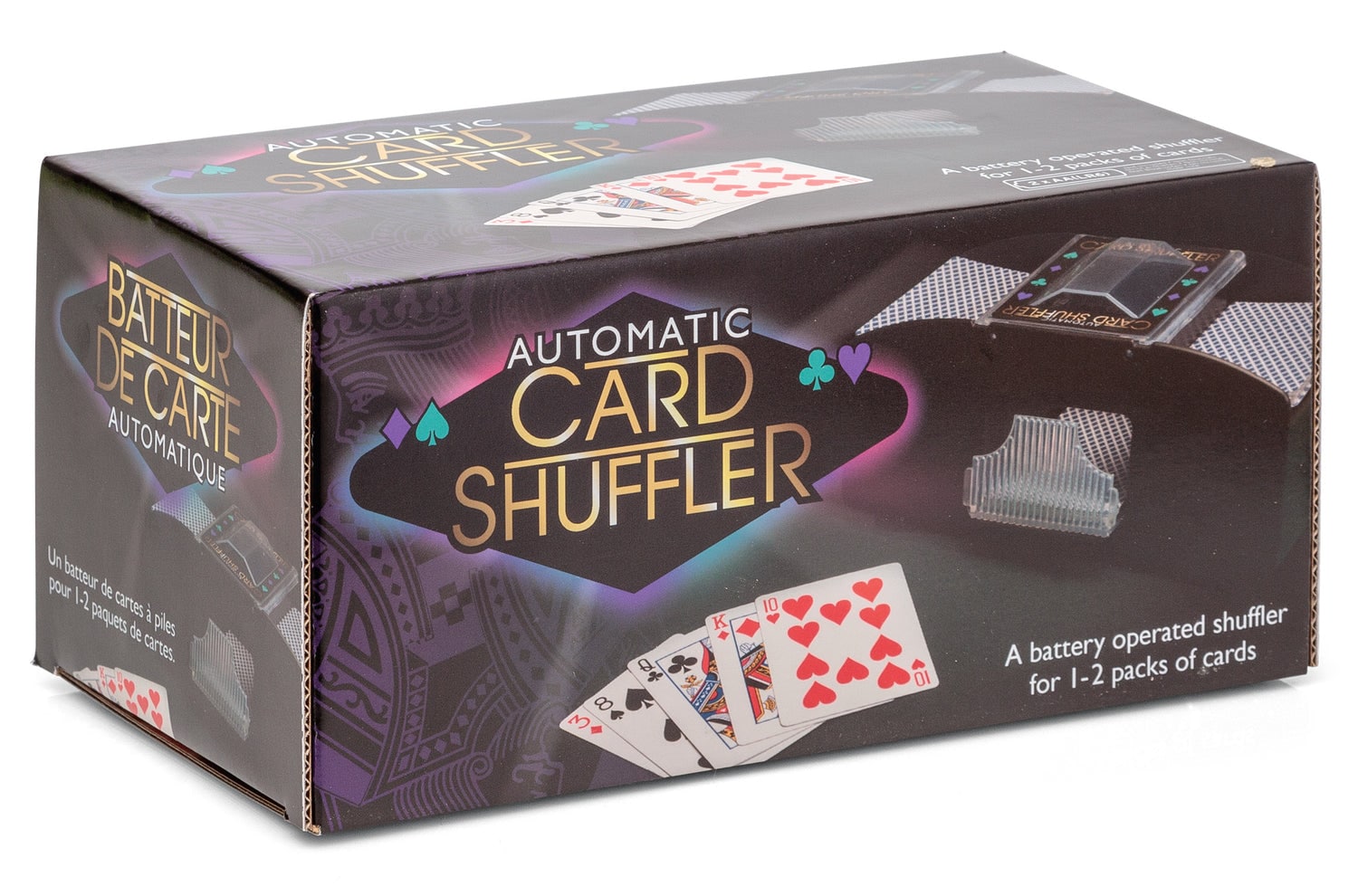 Automatisk kortblander med to kortspil - Card Shuffler