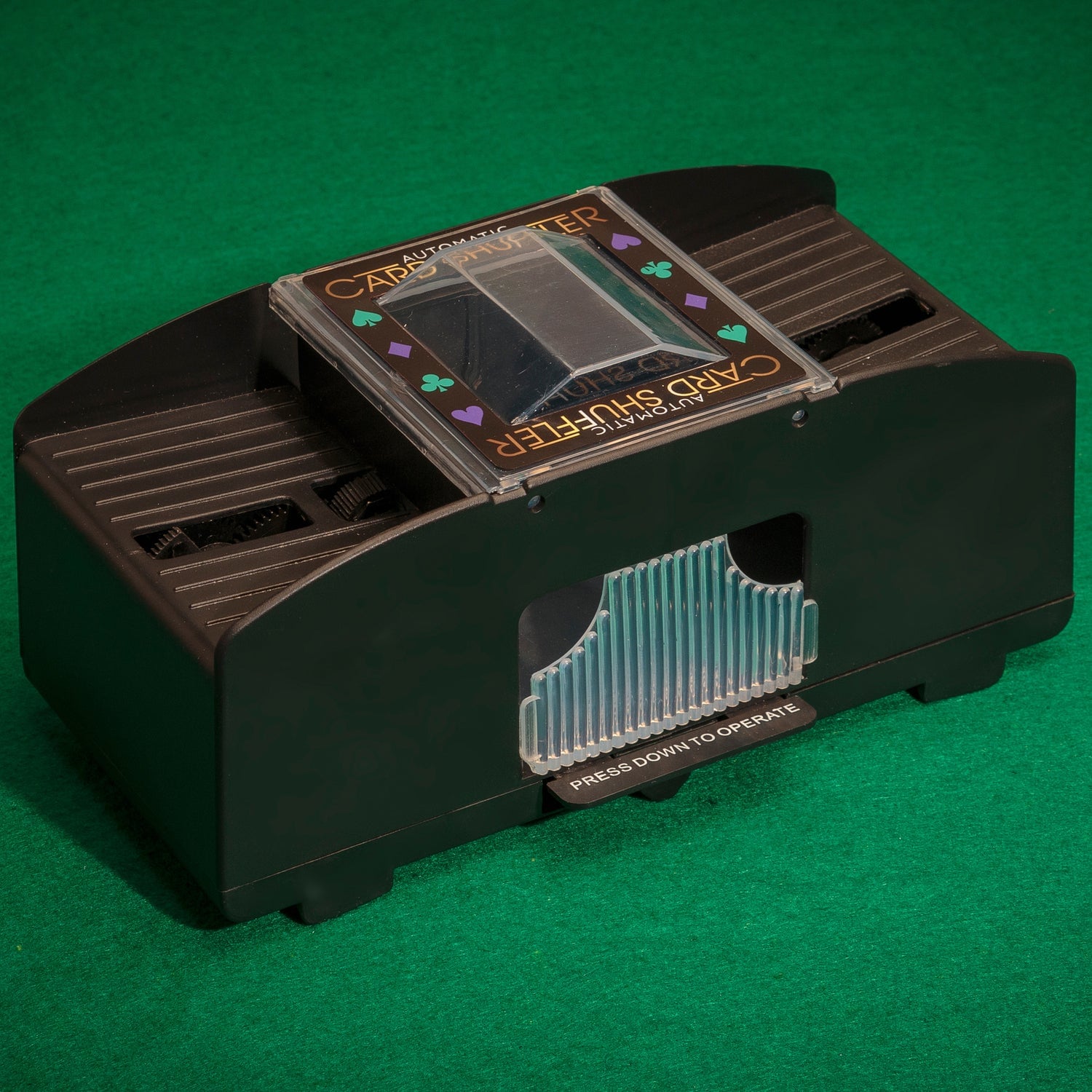 Automatisk kortblander med to kortspil - Card Shuffler
