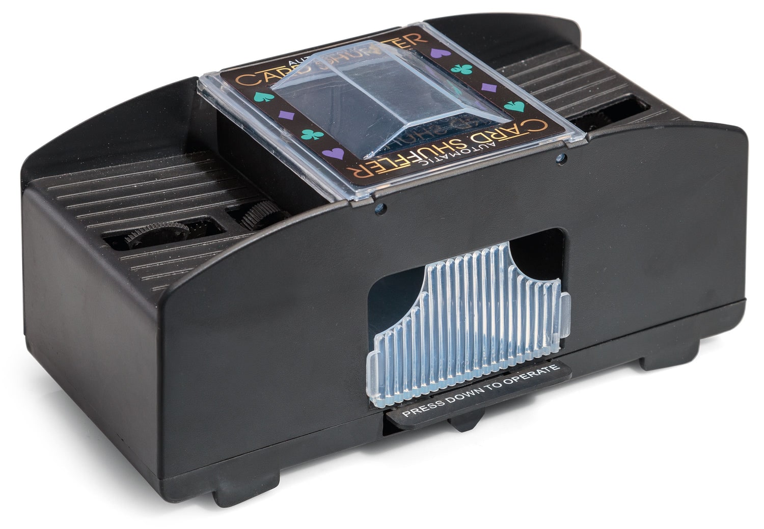 Automatisk kortblander med to kortspil - Card Shuffler