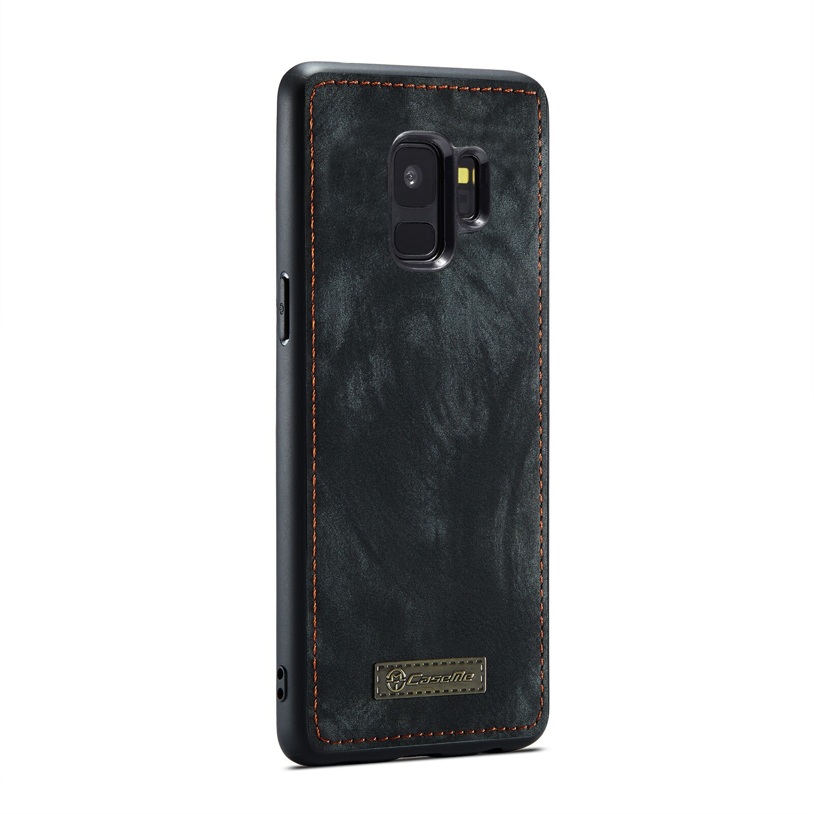 Samsung Galaxy S9 Rummeligt pungetui med mange kortholdere, Grå