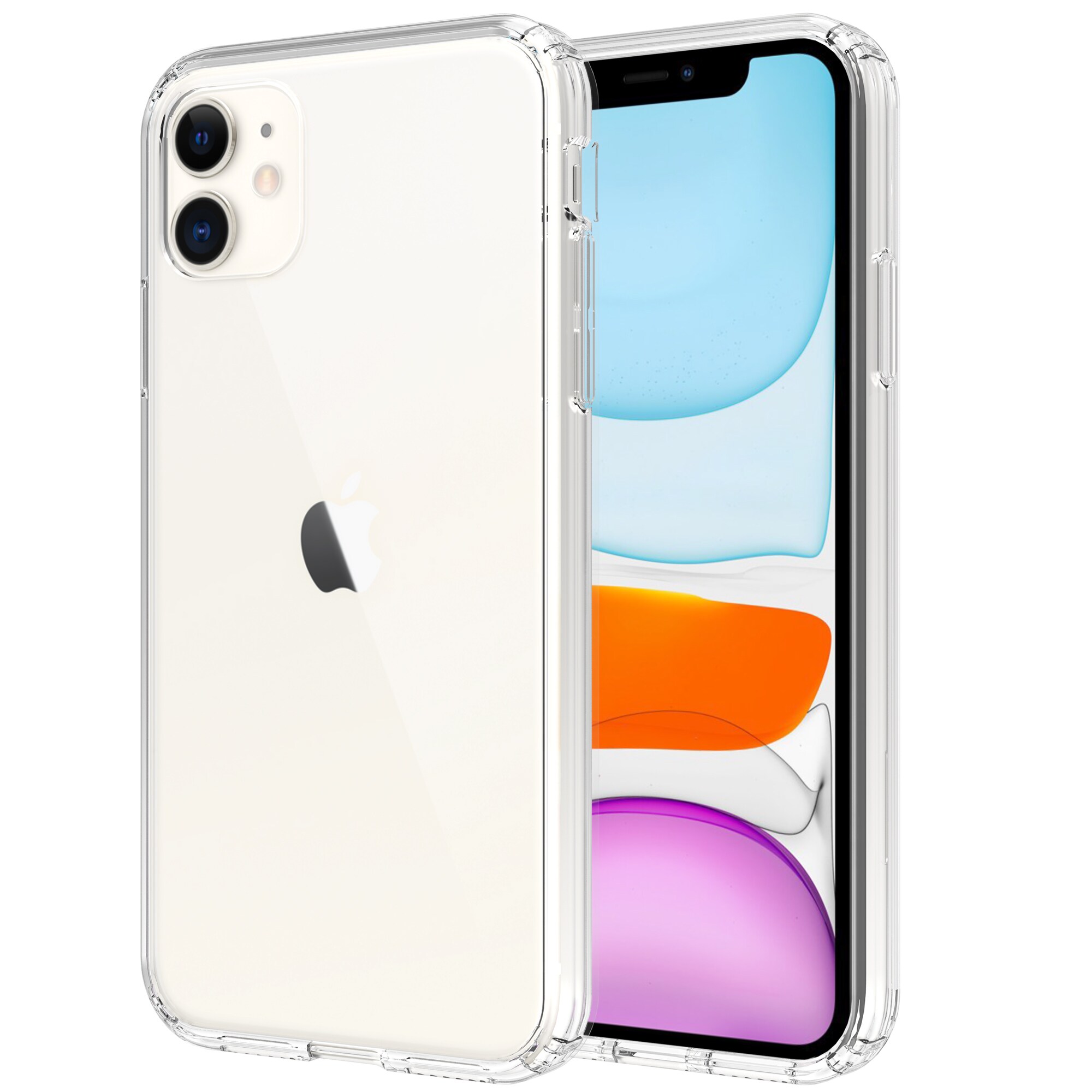 iPhone 11 Crystal Hybrid-cover, Gennemsigtig