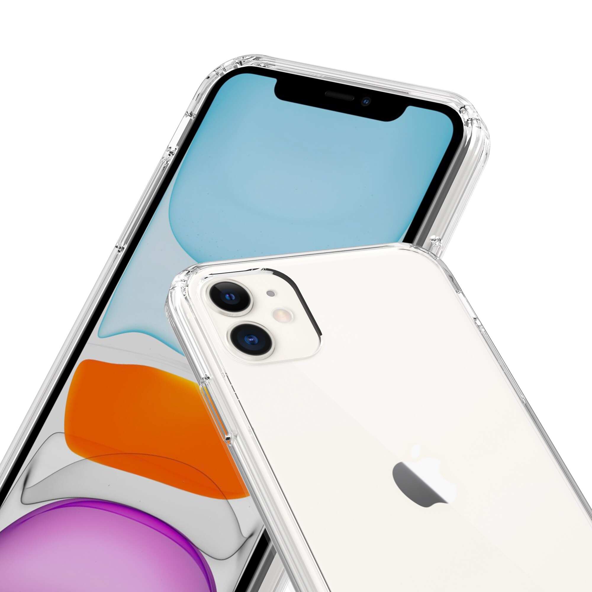 iPhone 11 Crystal Hybrid-cover, Gennemsigtig