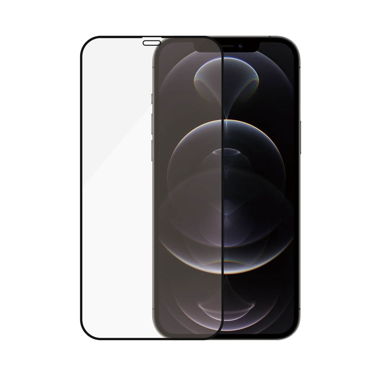 iPhone 12/iPhone 12 Pro Skærmbeskytter i ridsefast hærdet glas - Edge-to-Edge