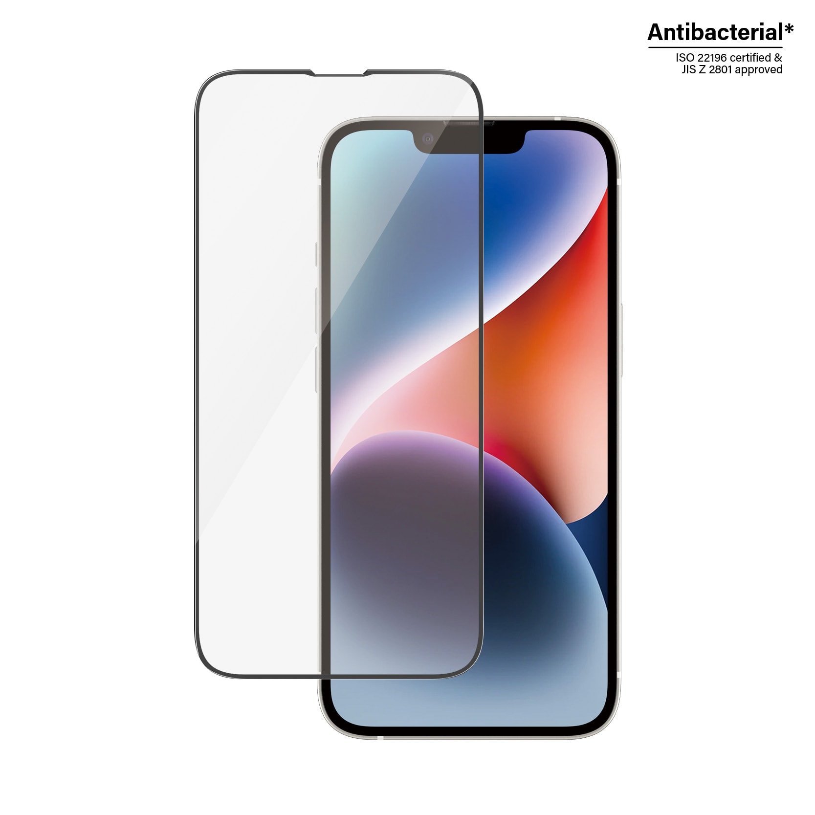 iPhone 13 Pro Skærmbeskytter med monteringsramme - Ultra Wide Fit