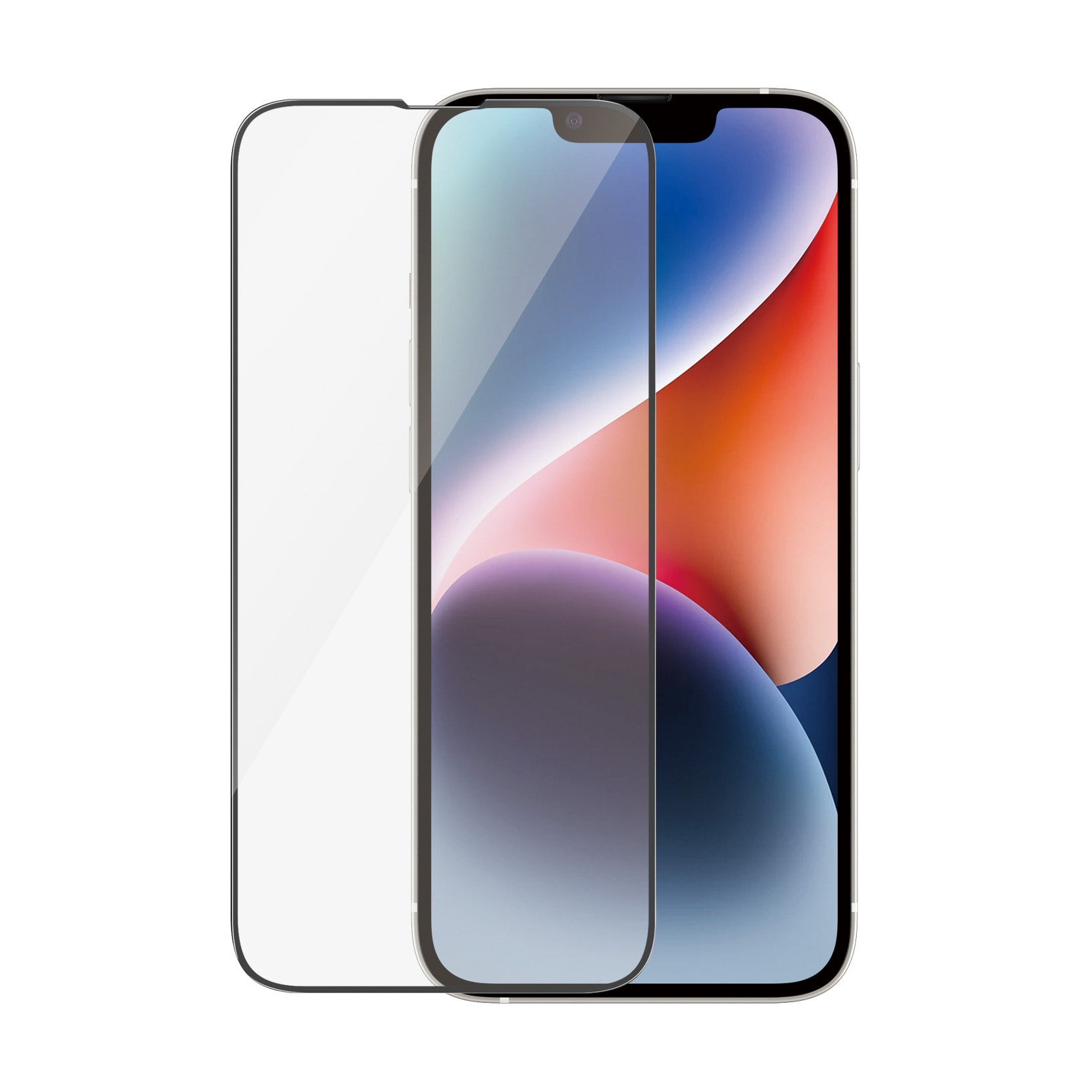 iPhone 13 Pro Skærmbeskytter med monteringsramme - Ultra Wide Fit