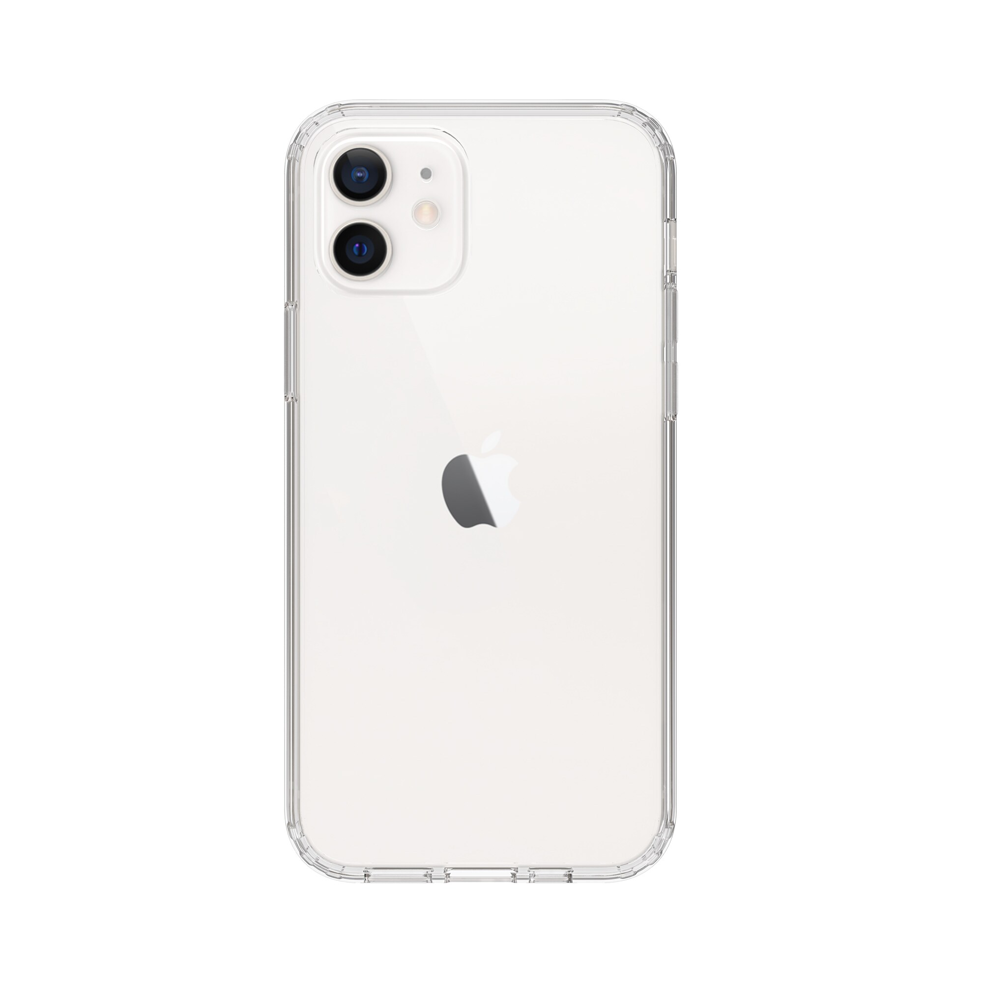 iPhone 12/iPhone 12 Pro Crystal Hybrid-cover, Gennemsigtig