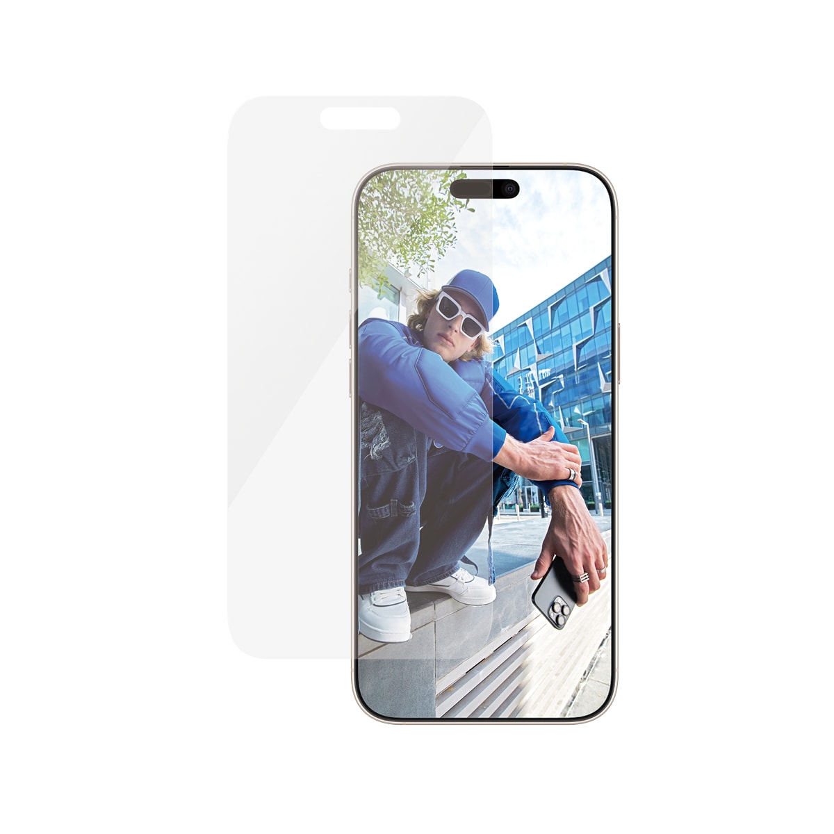 iPhone 16 Pro Max Skærmbeskytter med installationsramme - Classic Fit
