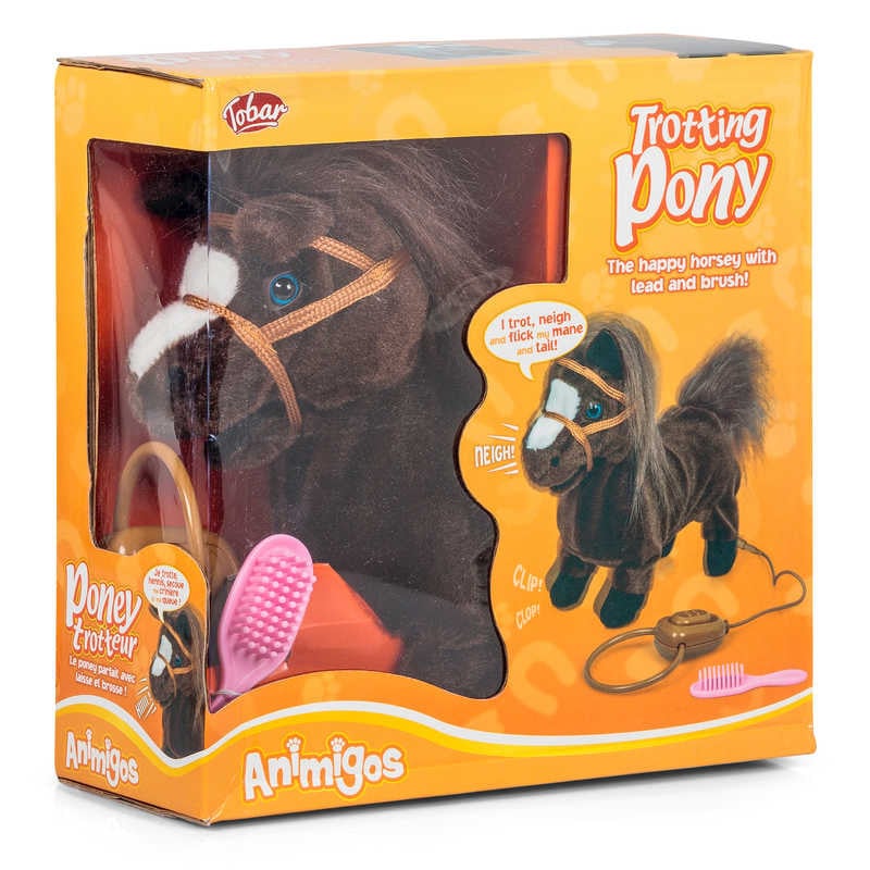 Travende pony med lyd