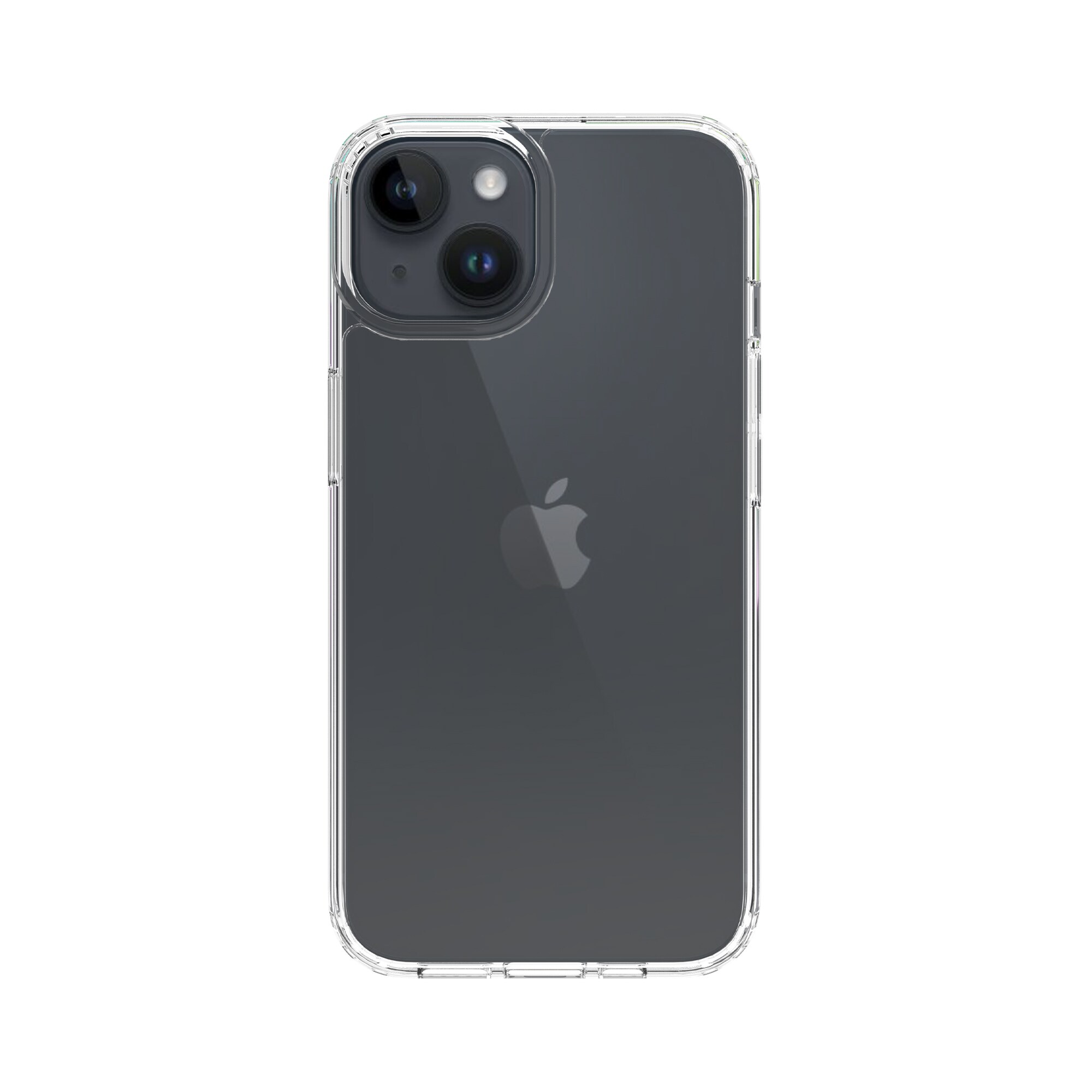 iPhone 14 Crystal Hybrid-cover, Gennemsigtig