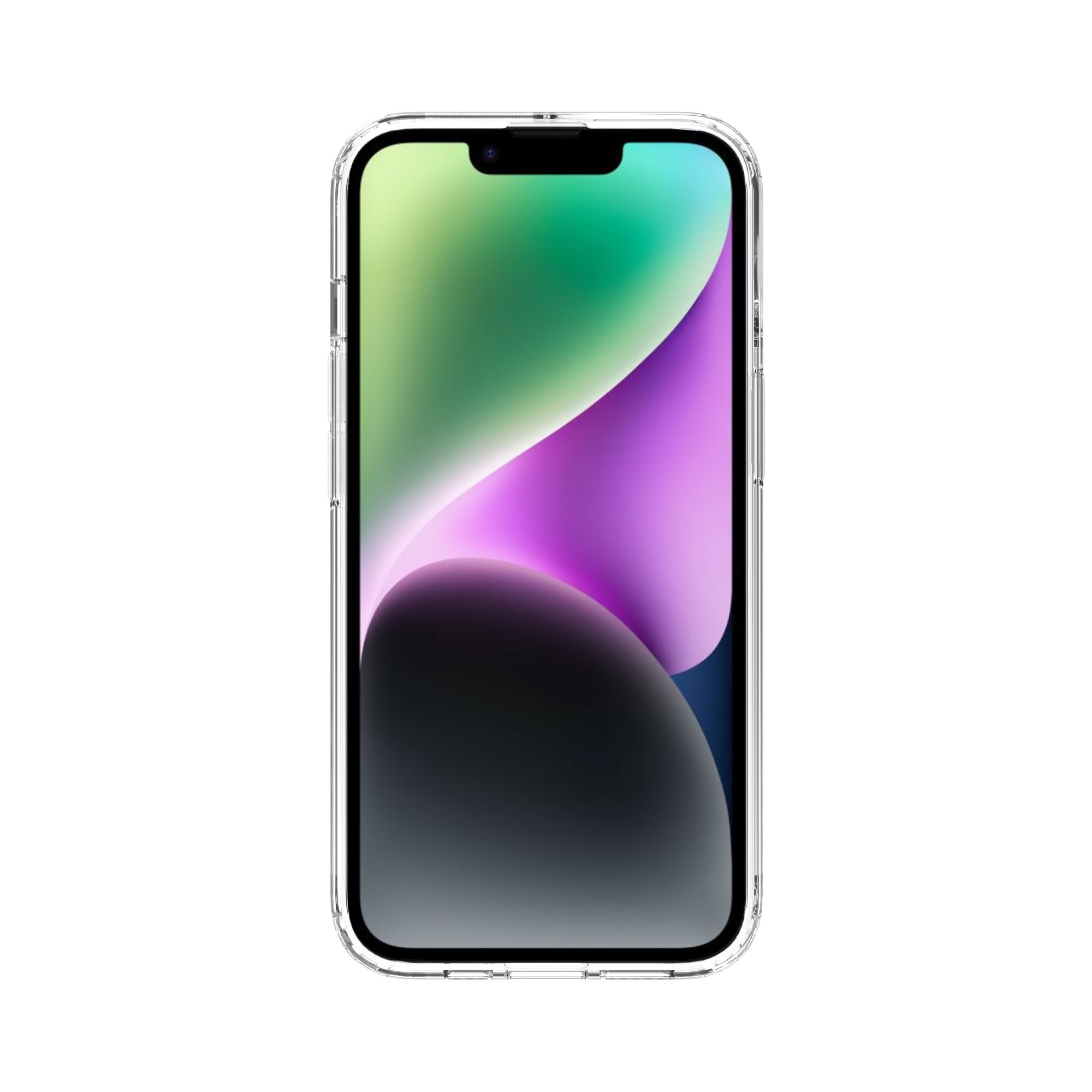 iPhone 14 Crystal Hybrid-cover, Gennemsigtig