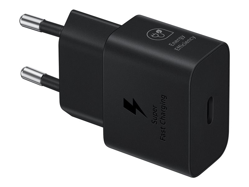 Power USB-C Fast Charge PD 25W, Sort